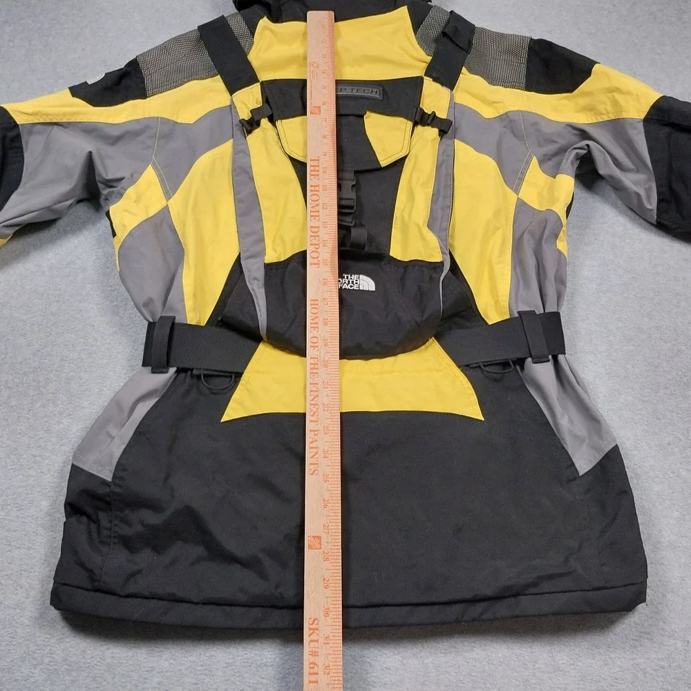 The North Face Steep Tech Jacket Mens Large Black Yellow Scot Schmidt Work Ski